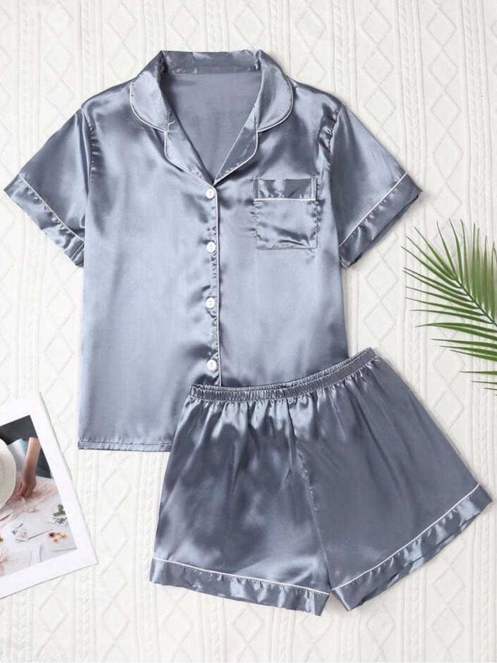 Silk pajama set